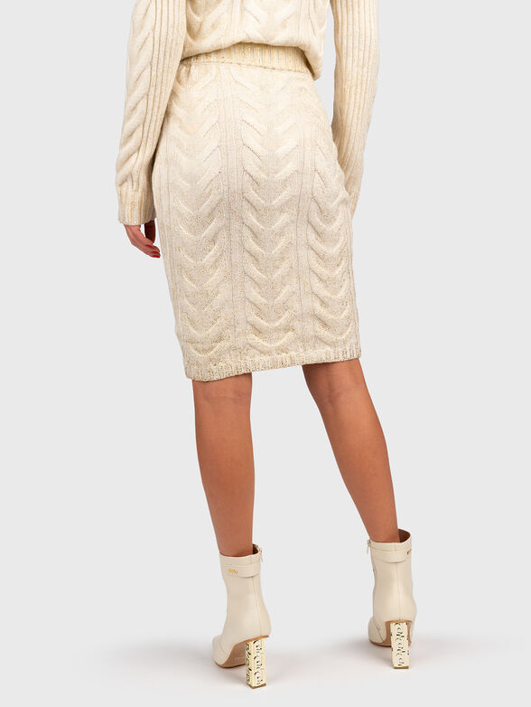 DIANE black knitted skirt  - 2