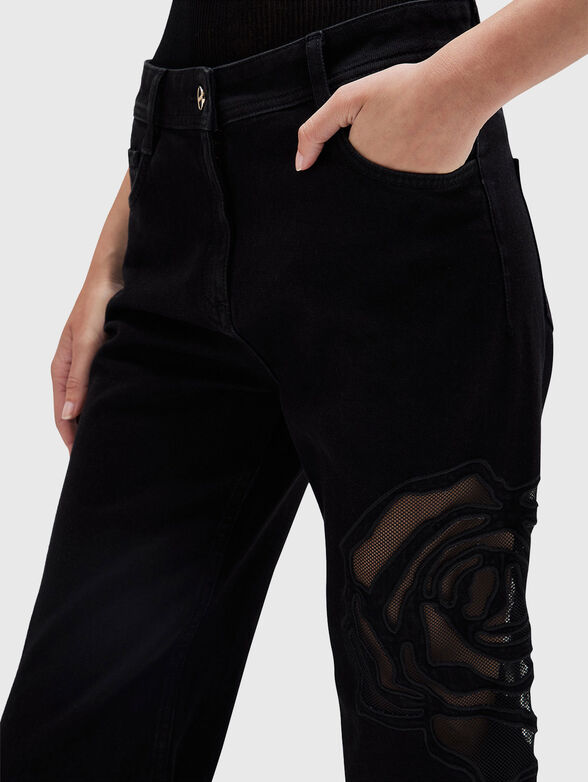 Straight jeans with accent details - 2