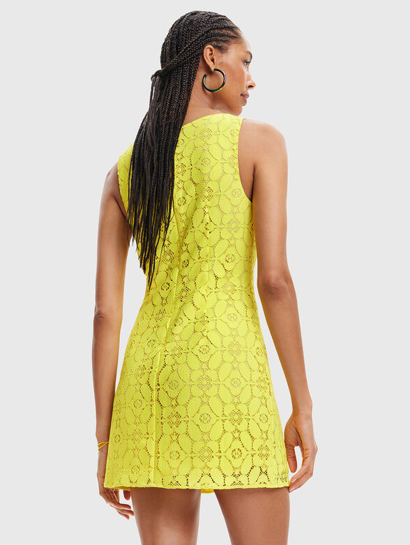 NEWCASTLE white mini dress with embroidery - 2