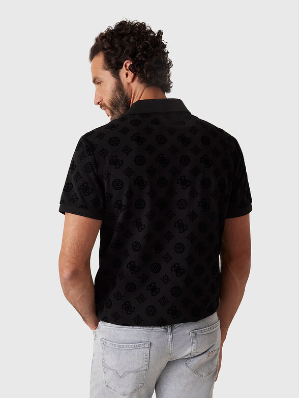 Polo shirt with monogram print - 3