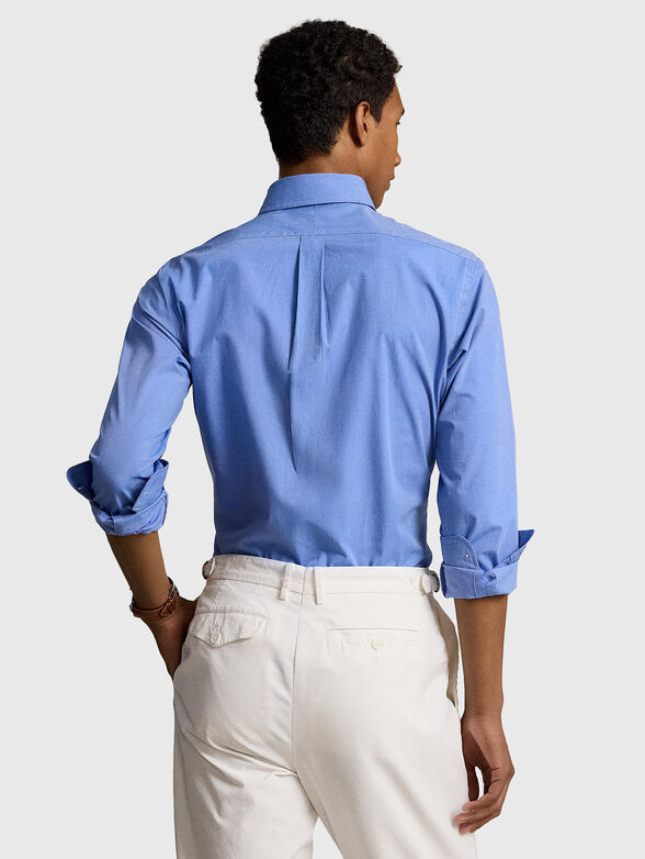 Cotton blend shirt with embroidery - 2