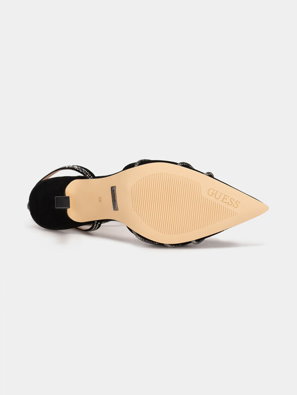 SYENA black heeled sandals - 5