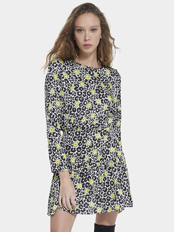 Φόρεμα με φλοράλ μοτίβα - 1