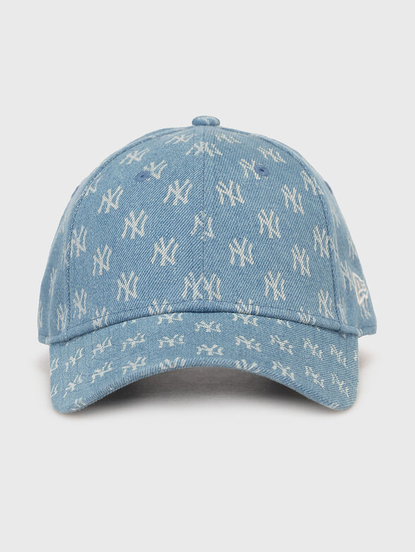9FORTY denim hat with monogram logo - 1