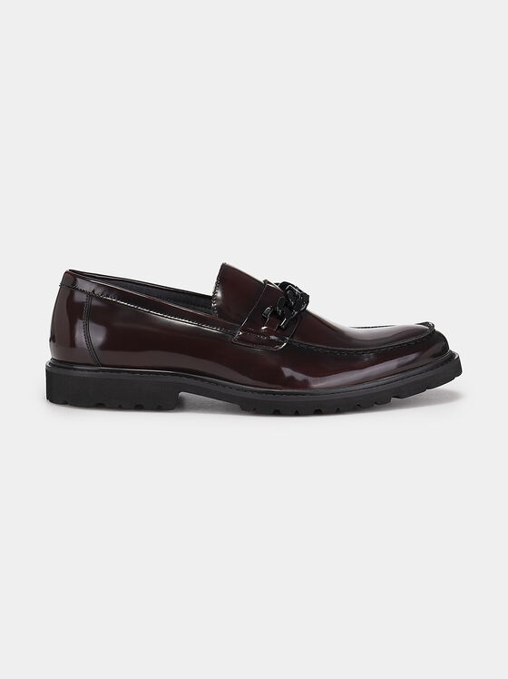 TRUITT loafers with metal detail - 1