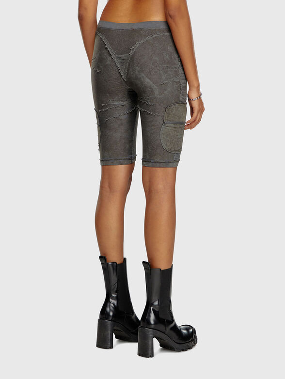 AWSB-LISETTE-WT03 ribbed cycling shorts - 1