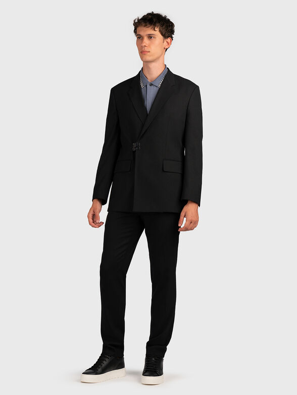 Polo shirt with contrast collar - 2