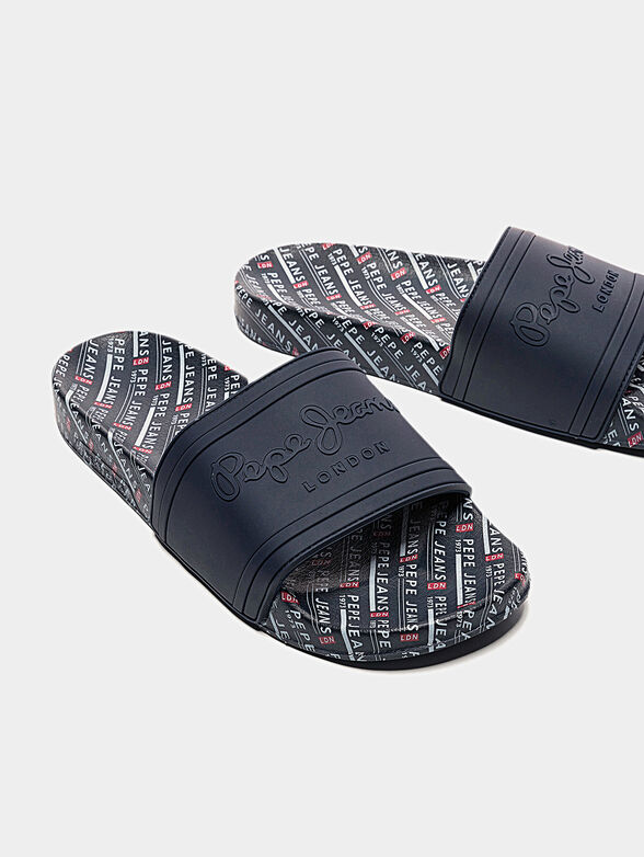 Beach slides with logo - 2