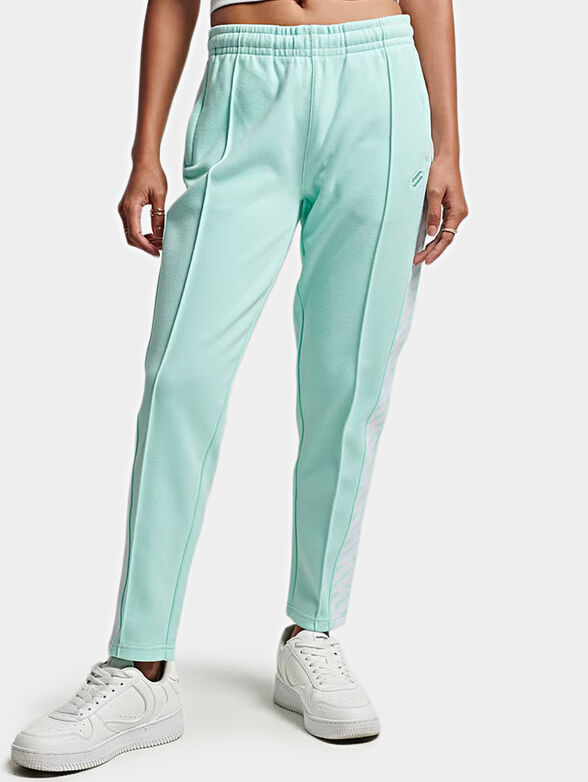 CODE sports pants with contrasting edging - 1