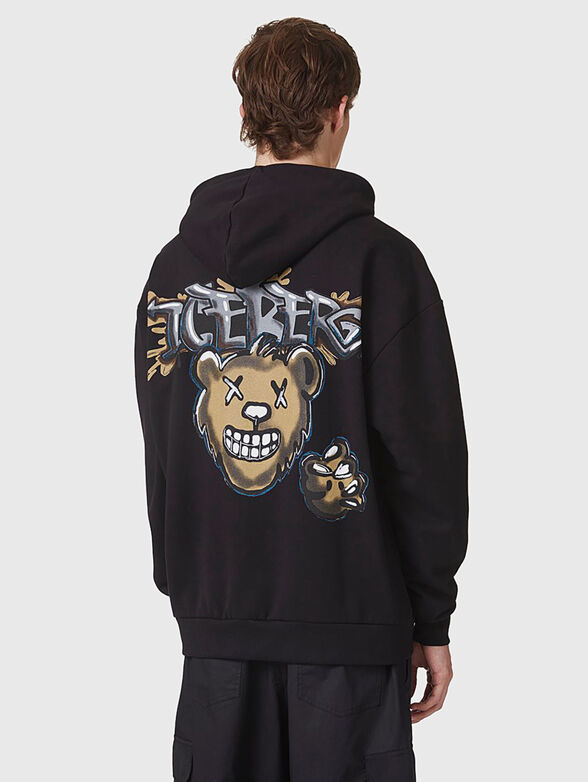 Sweatshirt with print on the back - 1