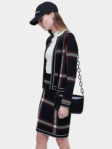 Check cardigan - 5