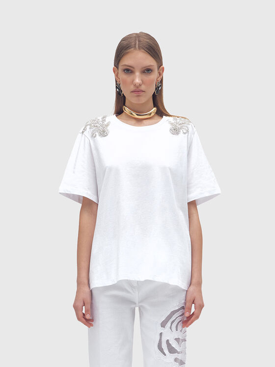 T-shirt with rhinestones - 1
