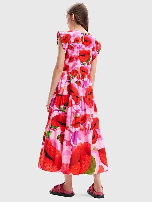TULIP-LACROIX dress with art print - 2