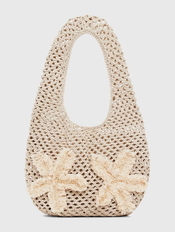 Big knitted bag with tote bag - 1