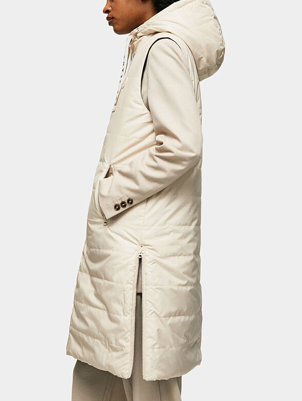 ROSEN vest in ecru color - 3