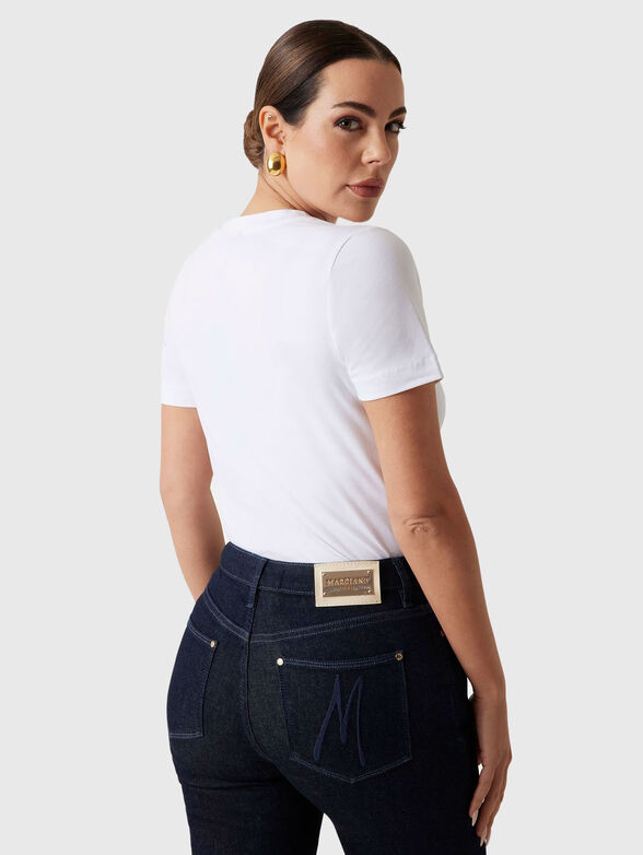CANDY cotton t-shirt with an oval neckline - 2