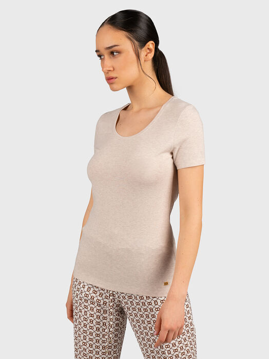 T-shirt with logo detail
