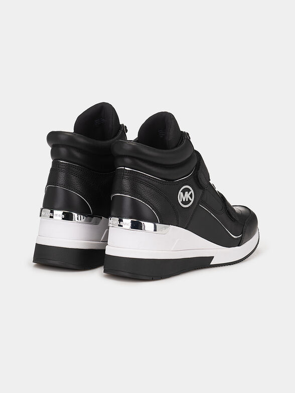 Platform leather shoes - 2