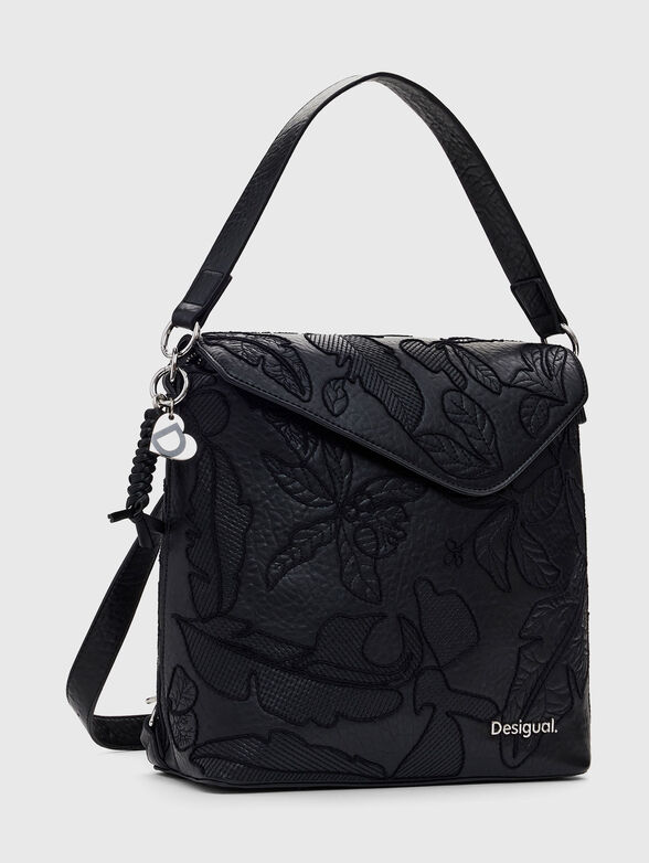 Backpack with floral embroidery - 3