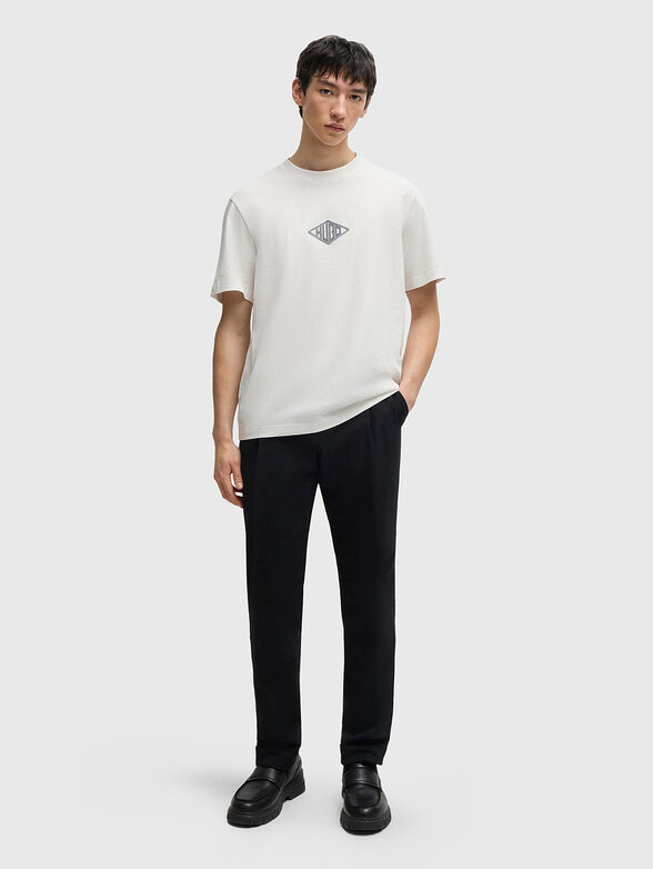 DARUNU T-shirt with accented back - 2