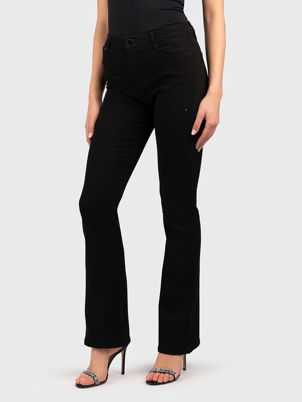 Jeans with wide legs - 0