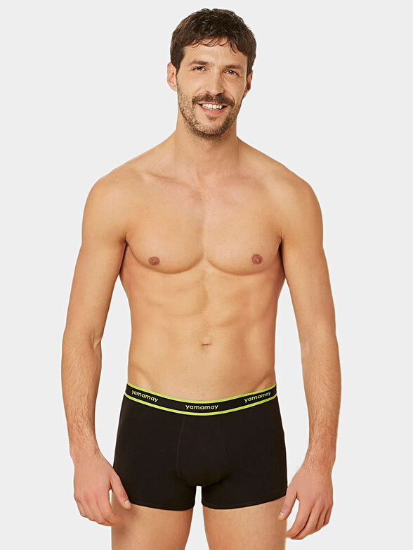 NEW FASHION COLOR black trunks - 2
