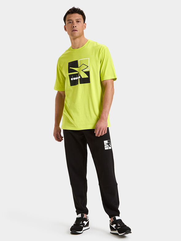 Cotton T-shirt with logo print - 2