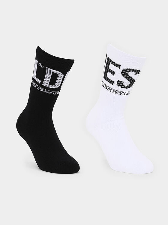 Two-pack of cotton-blend socks - 1