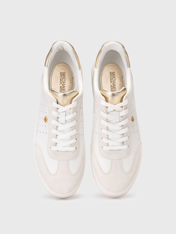 SCOTTY leather sports shoes with logo - 5