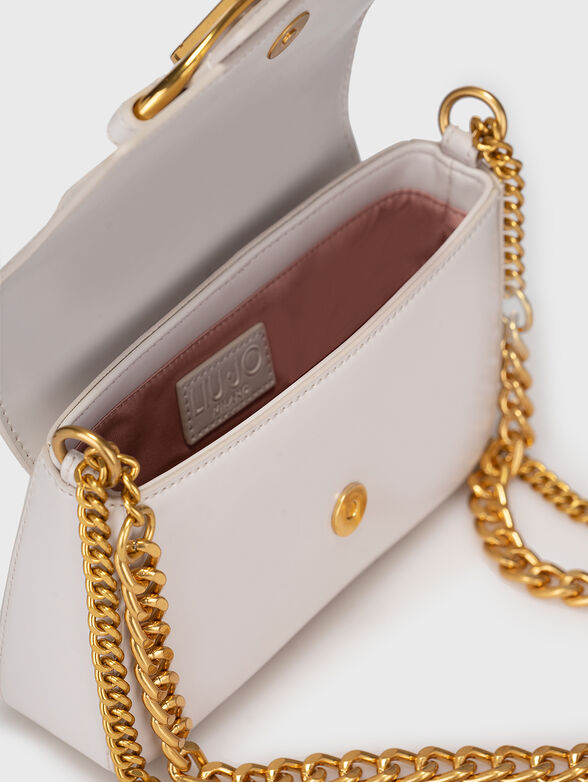 Crossbody bag with metal logo  - 6
