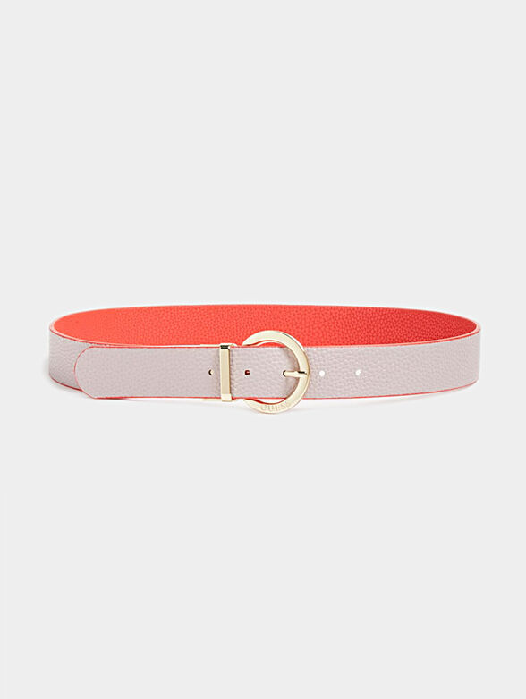 ALBY Reversible belt with logo print - 4