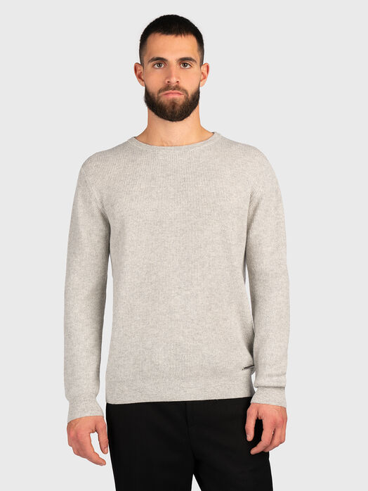 Sweater in wool and cashmere