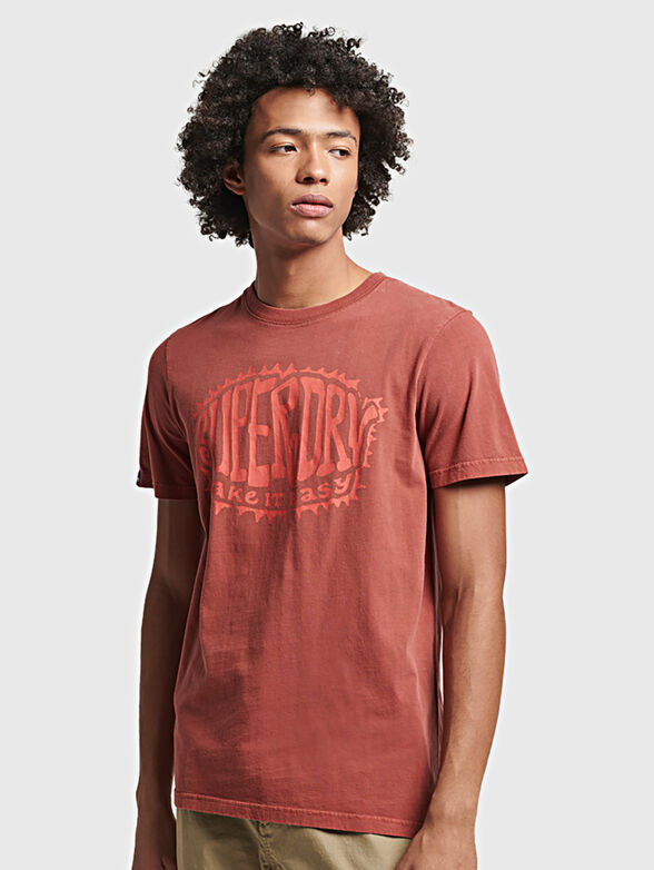 VINTAGE t-shirt with print - 1