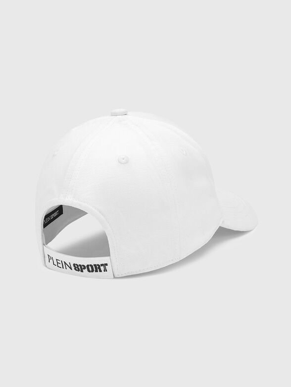 Baseball cap with accent logo print - 2