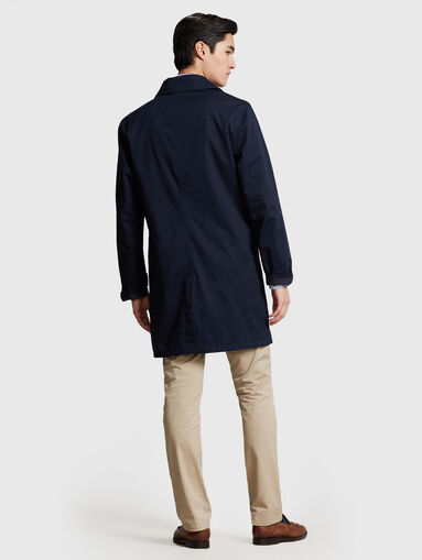 Walking coat with contrast logo  - 3