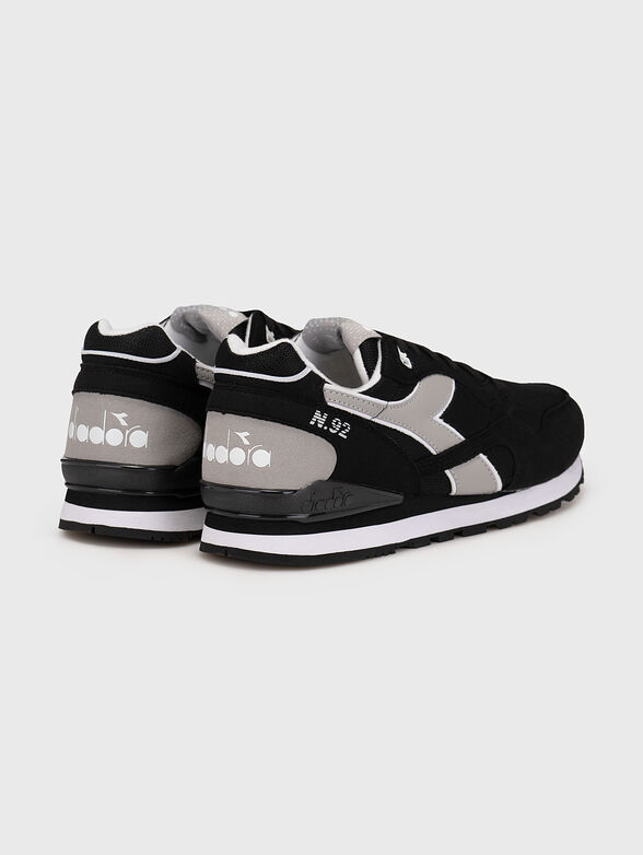 N.92 black sports shoes - 3