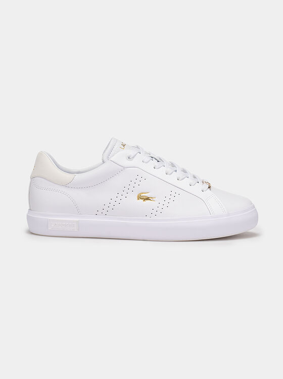 POWERCOURT 1122 sneakers with golden details - 1