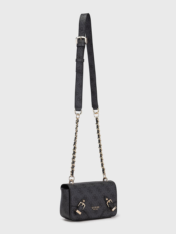 DIDI grey crossbody bag with monogram print - 2
