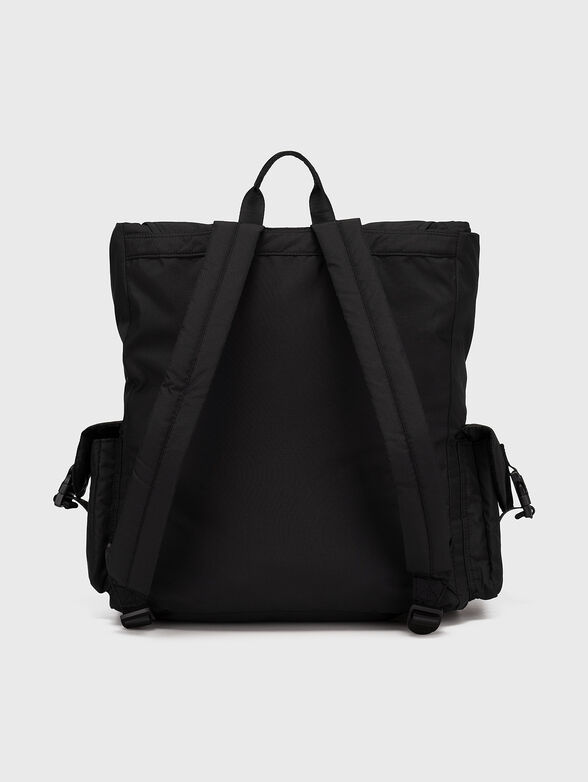 TROMSO black backpack with logo elements - 2