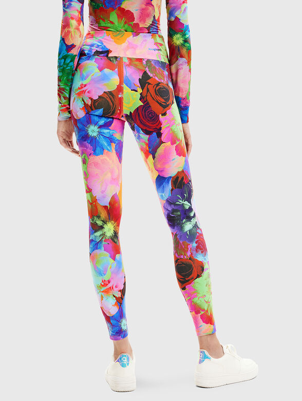 TULIPA sports leggings with colorful print - 1