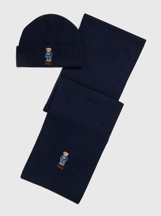 Σετ καπέλο και κασκόλ Polo Bear - 1