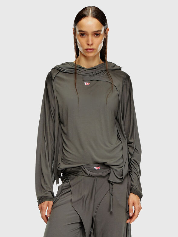 T-AGO sweatshirt with washed effect - 3
