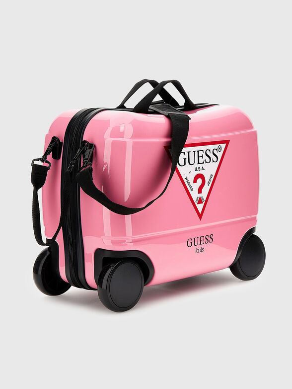 Trolley suitcase with logo detail - 2