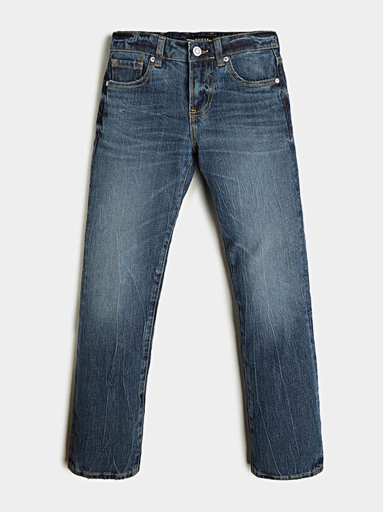 Slim jeans in blue color - 1