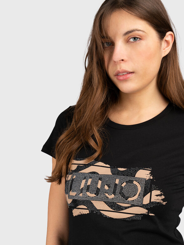 T-shirt with rhinestones - 4