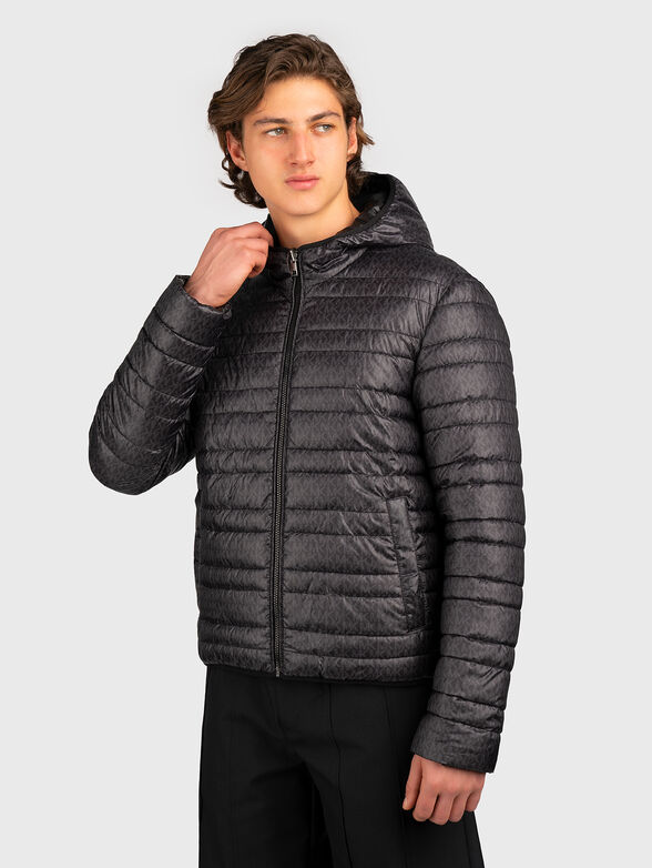 Double-faced jacket with hood - 1