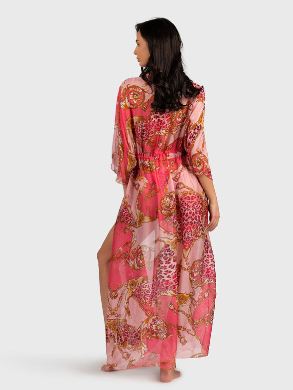 ERYN beach kimono with floral print - 2