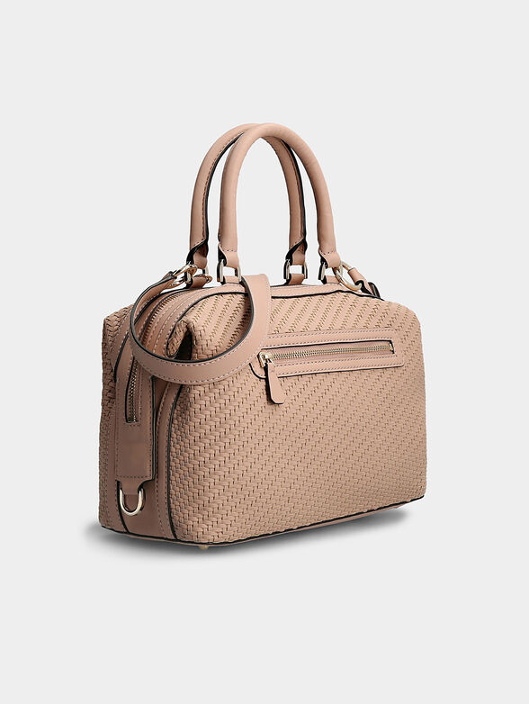 HASSIE handbag with triangular logo detail - 2