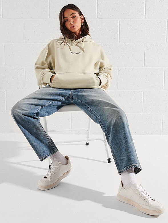 Hooded sweatshirt with logo detail - 3