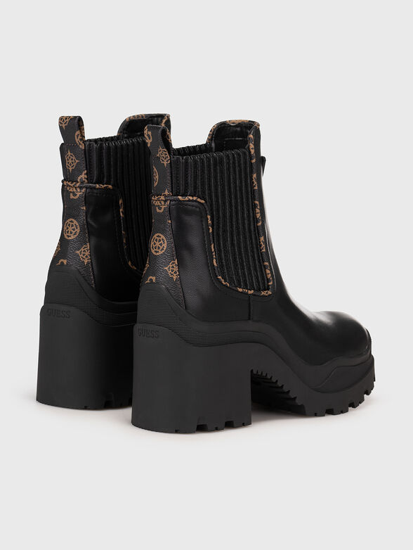 YVETTEN boots with thick heel  - 3